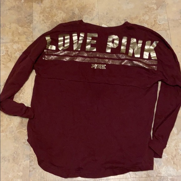 PINK Victoria's Secret Tops - Vs pink sweatshirt medium
